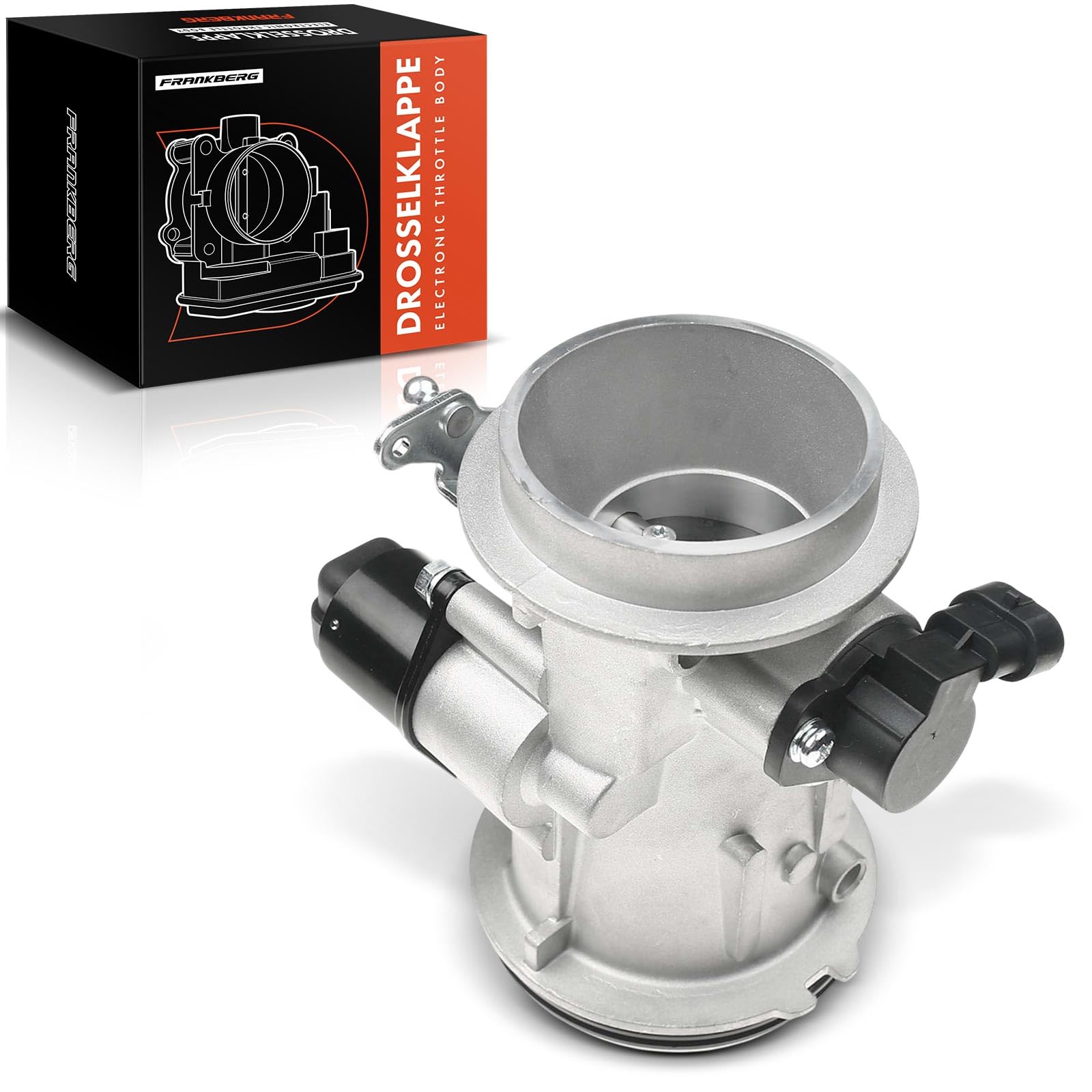Frankberg Válvula de mariposa Cuerpo de mariposa Gasolina Compatible con S.a.n.d.e.r.o 1.4L Logan MCV KS 1.4L Logan MCV KS 1.6L S.a.n.d.e.r.o 1.6L Kangoo/Grand Kangoo KW0/1 1.6L Replace# 8200908869