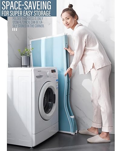 Miniatura 6 de Bañera portátil para adultos, bañera plegable e independiente para masaje, para el hogar, sauna, spa, remojo de baño, sudor al vapor con tapa y