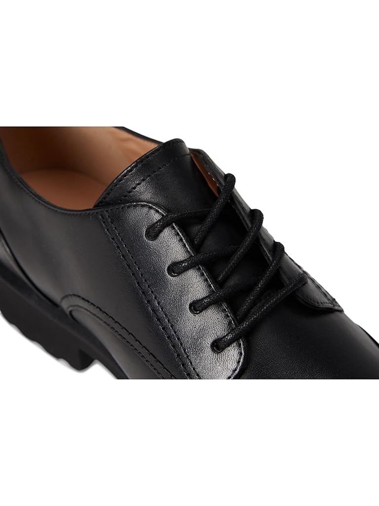 Black Cole Haan Geneen Lace-up Wingtip Oxfords