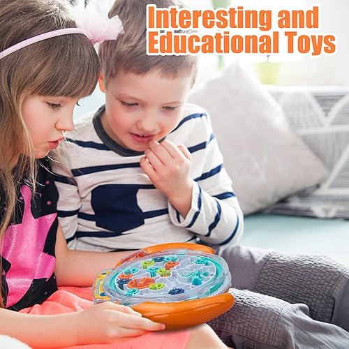 Miniatura 8 de Juegos de rompecabezas de laberinto para niños de 4 a 8 años, juguetes de laberinto de gravedad 3D para 3, 4, 5, 6, 7, 8, 9, 10, 11, 12 años,