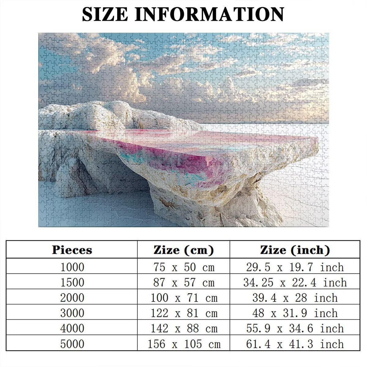 Q-86 Puzzle 4000 elementów, zima, 4000 elementów, drewniane puzzle dla dorosłych, trudna łamigłówka, gra logiczna dla całej rodziny, drewniane puzzle do dekoracji salonu, na prezenty, Q-86