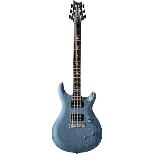 PRS SE CE24 Standard Stoptail Satin, Ice Blue Metallic