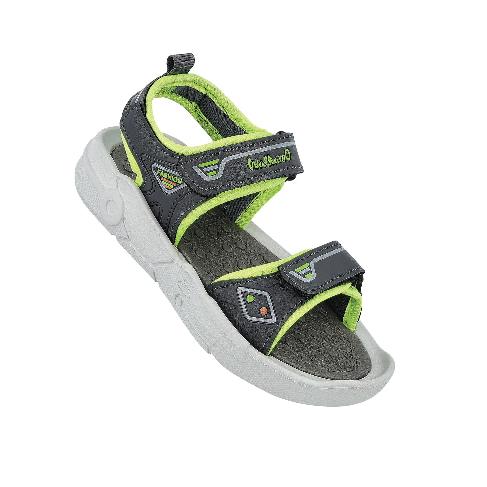 See full amazon price history chart for WALKAROO Stylish Sandals For Kids - Trendy|Light Weight and Comfortable|WK459-Grey Green WALKAROO Stylish Sandals For Kids - Trendy|Light Weight and Comfortable|WK459-Grey Green (B0D7M83WL1) Amazon Price History, Amazon Price Tracker