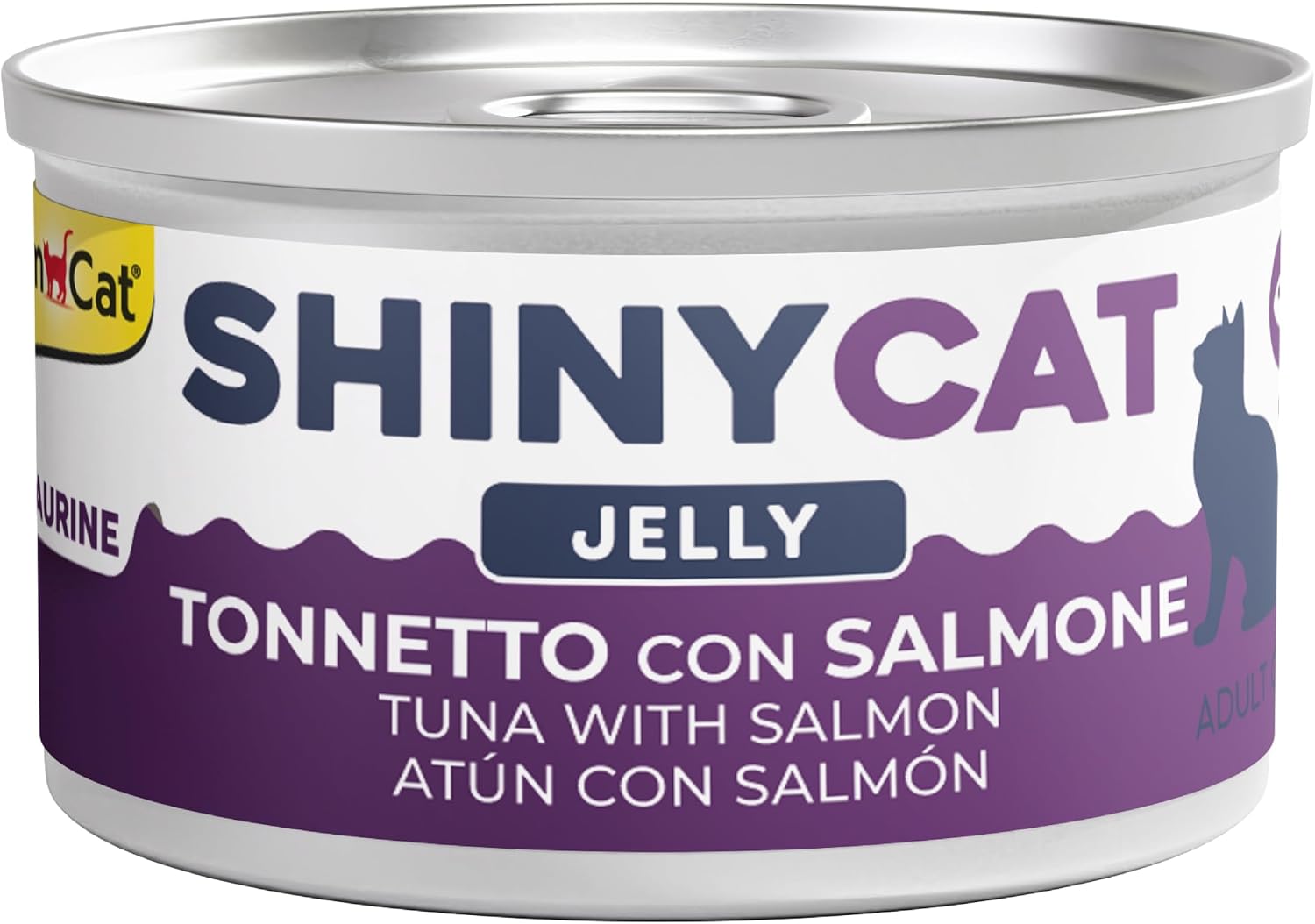 GimCat Shinycat Jelly Somon Balıklı Ton Balığı Kedi Maması, 70 gram