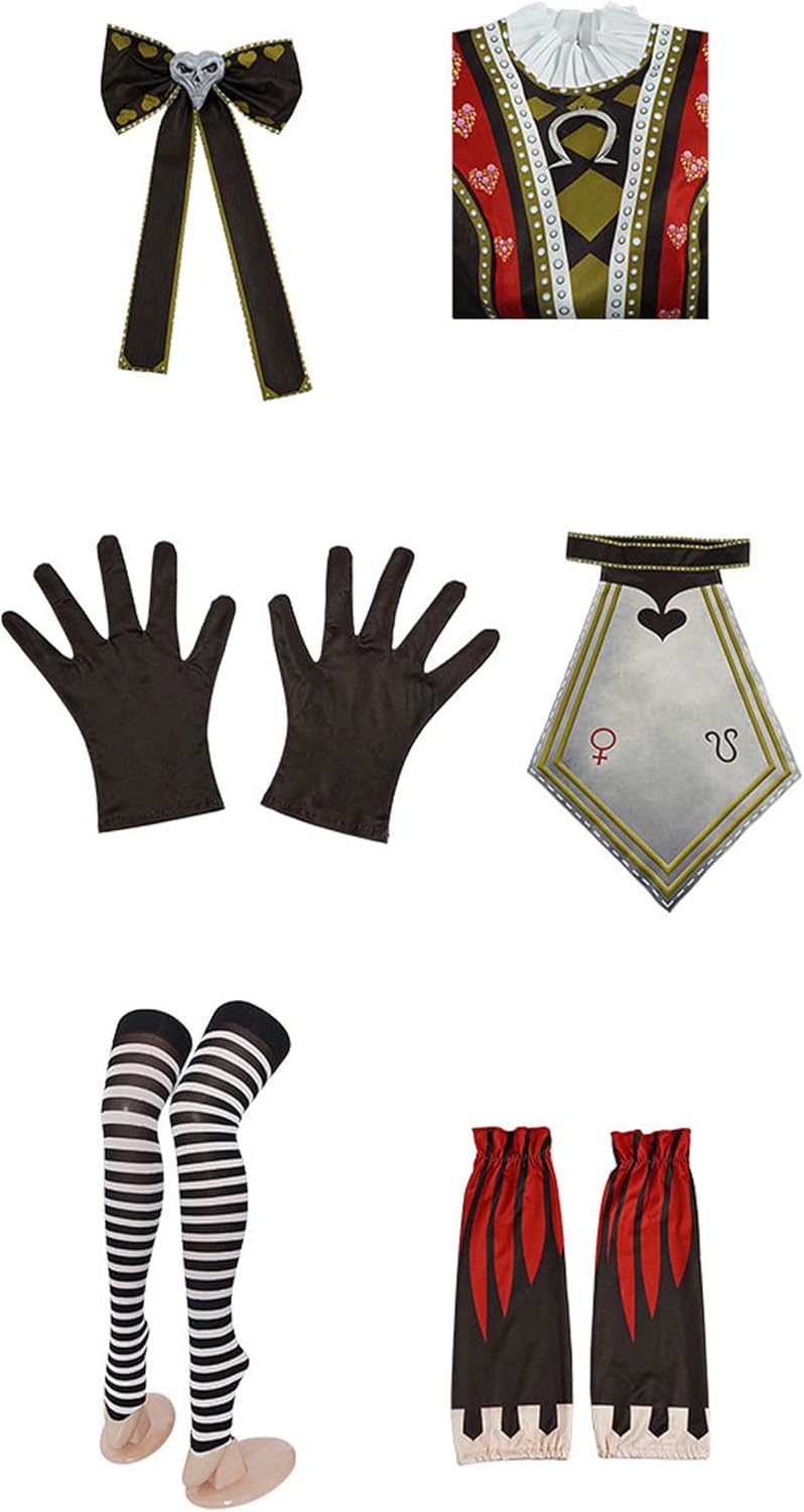 miccostumes Women's Costume Maid Cosplay Royal Dress with Apron and Nail Piece Halloween