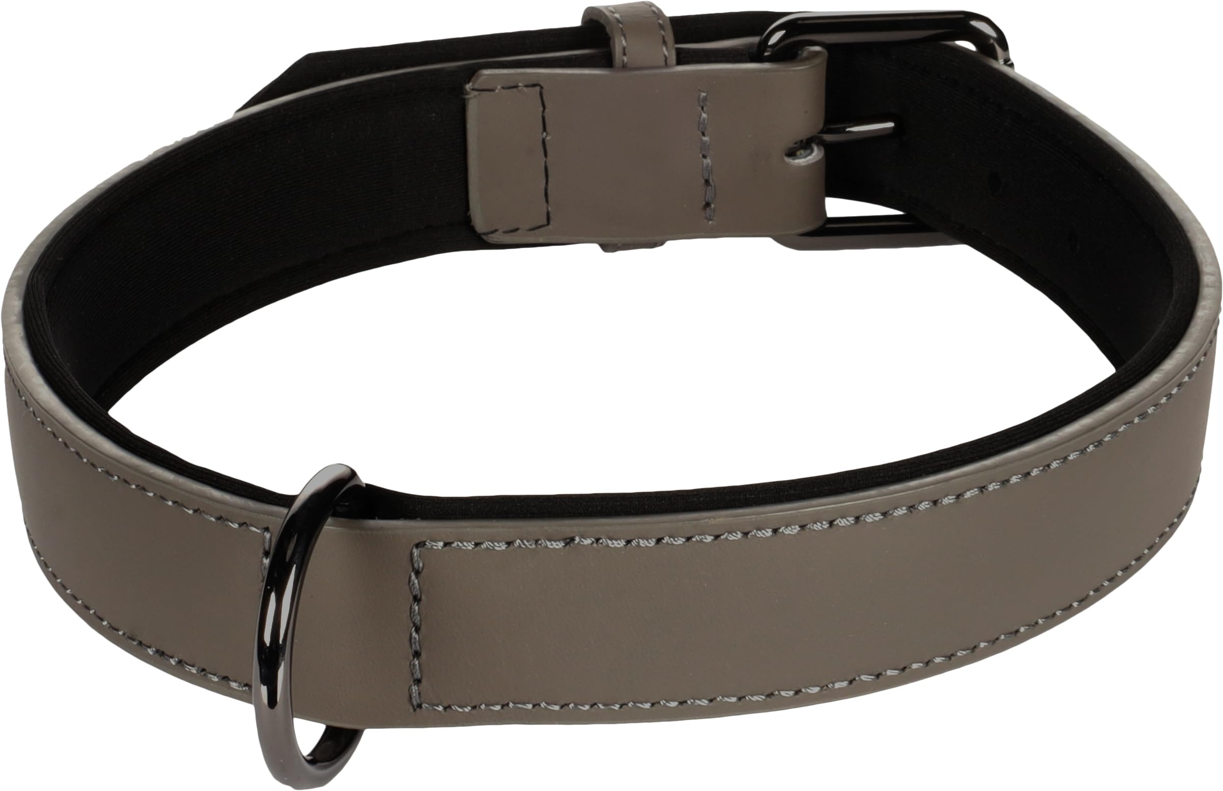 Collier BINTI gris XXL pour les balades et l'éducation grand chien