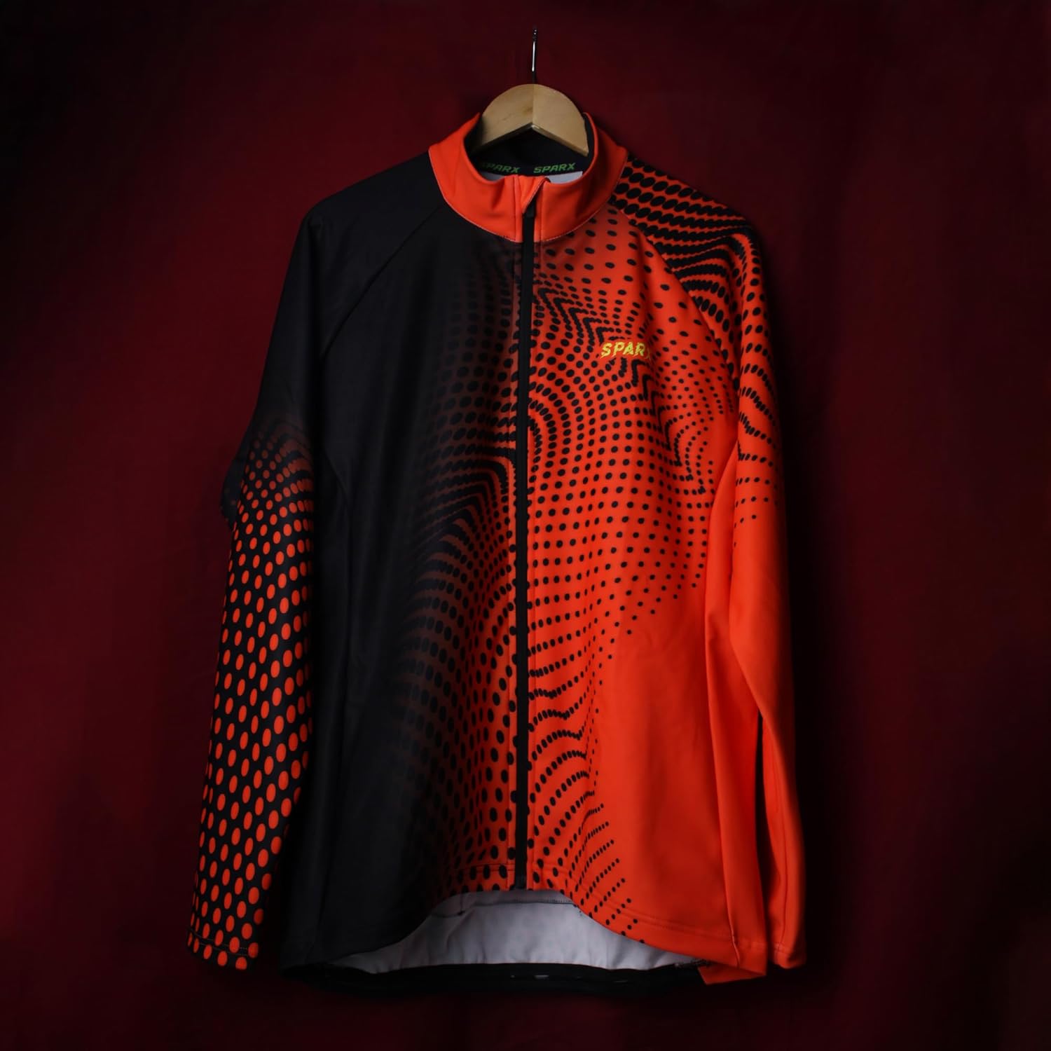 Sparx Men Winter Cycling Jerseys Bike Bicycle Long Sleeve Thermal Fleece Cold Weather Jacket - Image 5