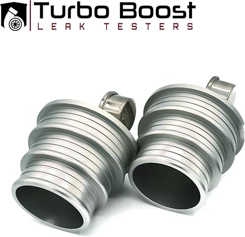 Miniatura 2 de Turbo Boost Leak Testers -El probador de fugas Original-CAC Boost (4 pulgadas, 3.5 pulgadas, 3 pulgadas) - aluminio 6061 sólido, ranuras y cuentas