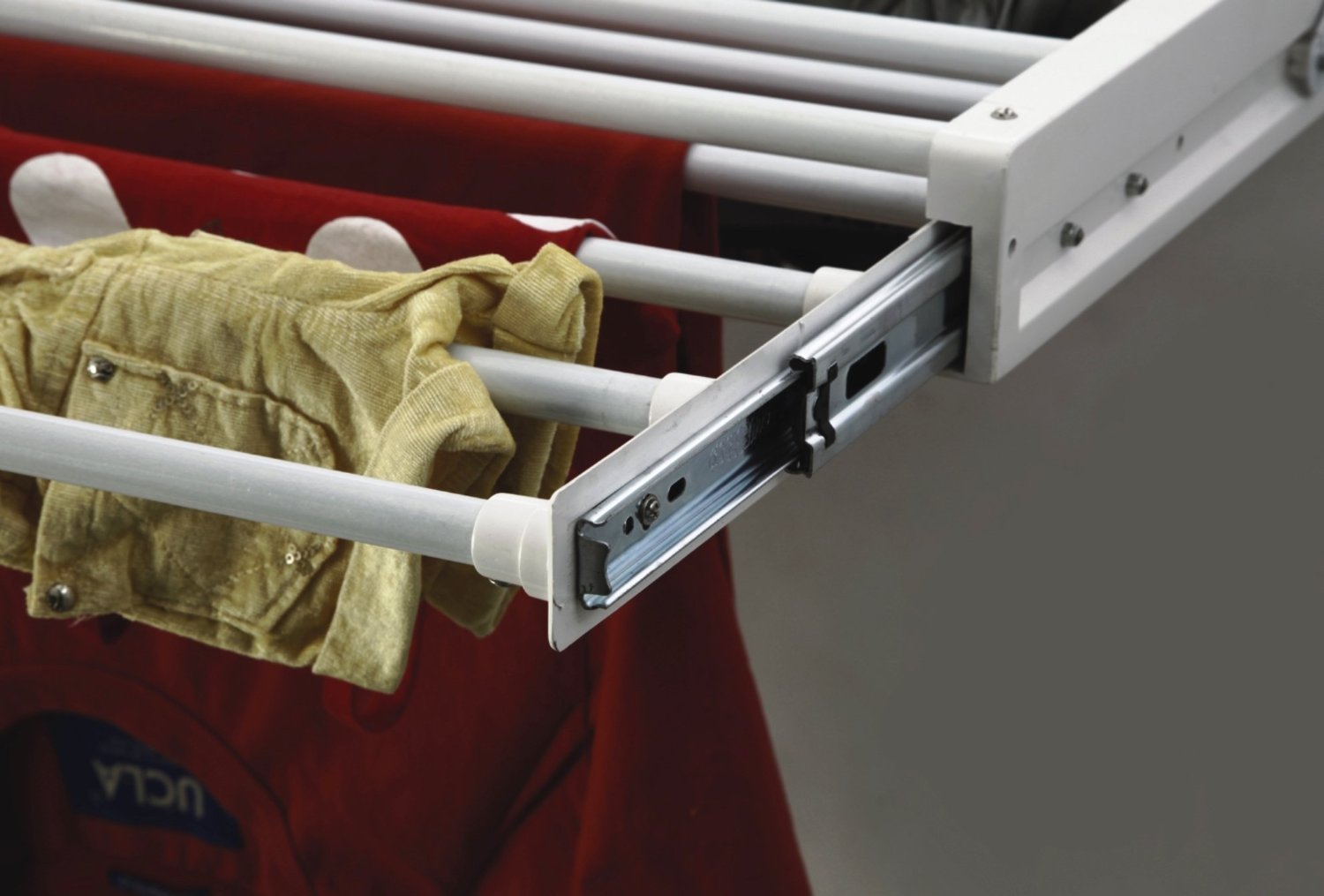 ZOSHOMI Wall-Mounted Foldable Stainless Steel Cloth Dryer – Space-Saving, Durable, Made in India 1