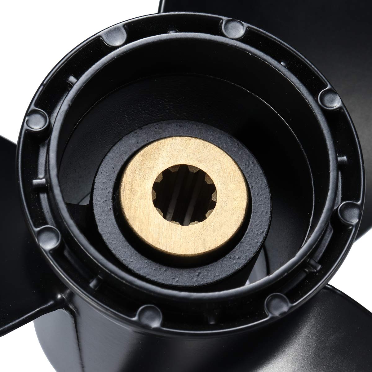 9 1/4 X 10 Hélice De Aluminio Barco Fueraborda para Suzuki 8-20Hp 58100-93733-019 Evinrude Johnson