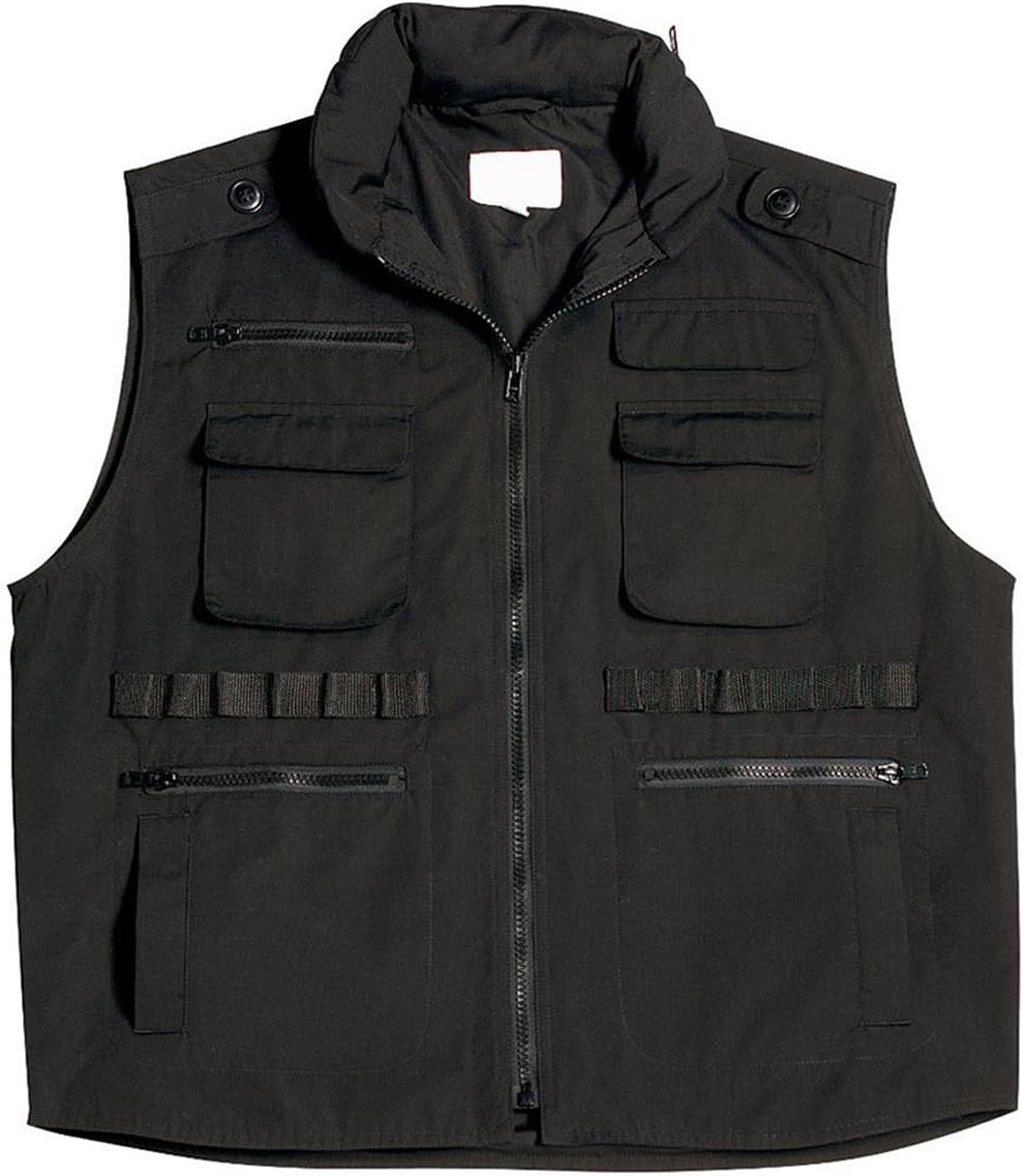 Rothco Kids Ranger Vest (US, Alpha, Small, Regular, Black)