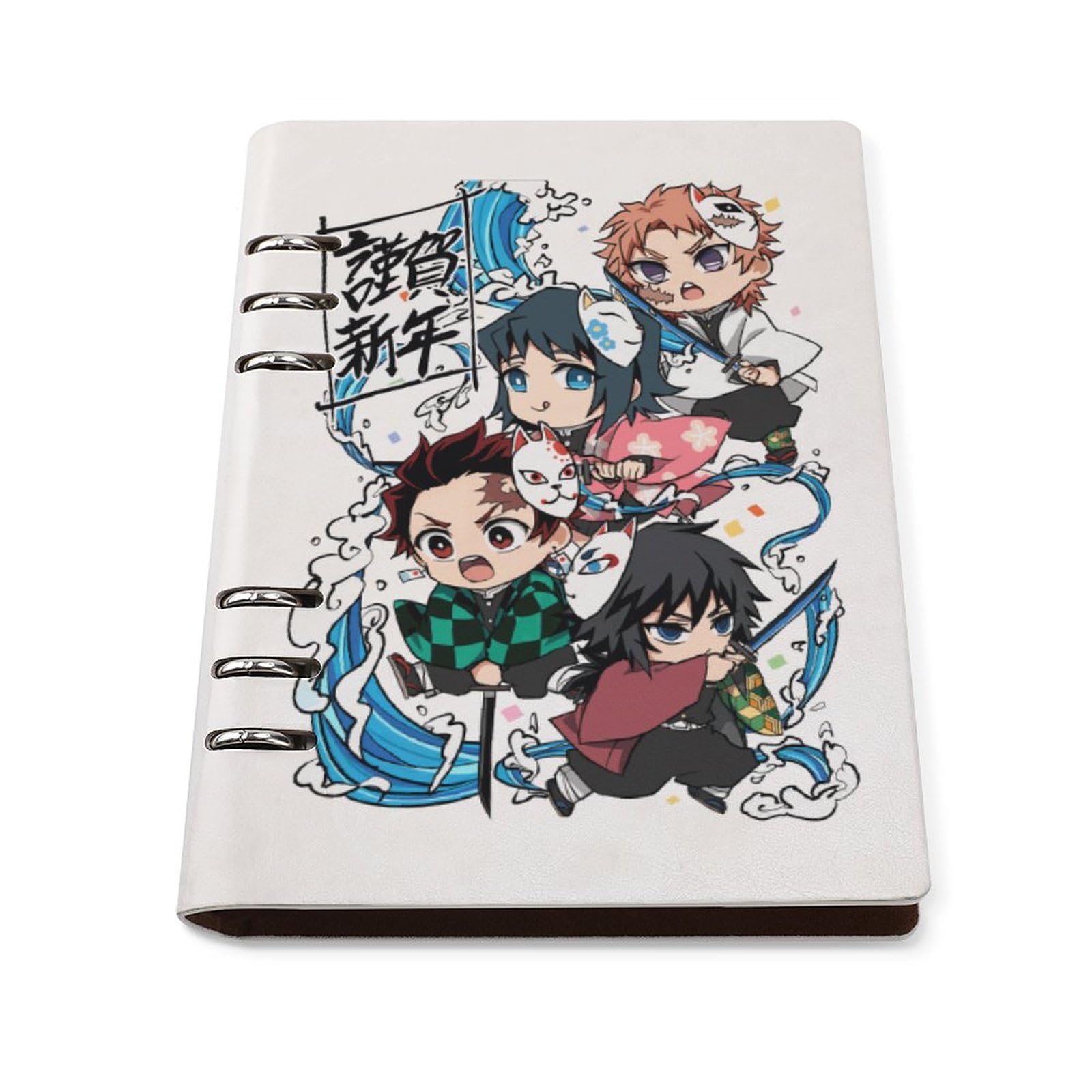 Amazon.co.jp: バインダーノート 鬼滅の刃 システム手帳 メモ帳 A5
