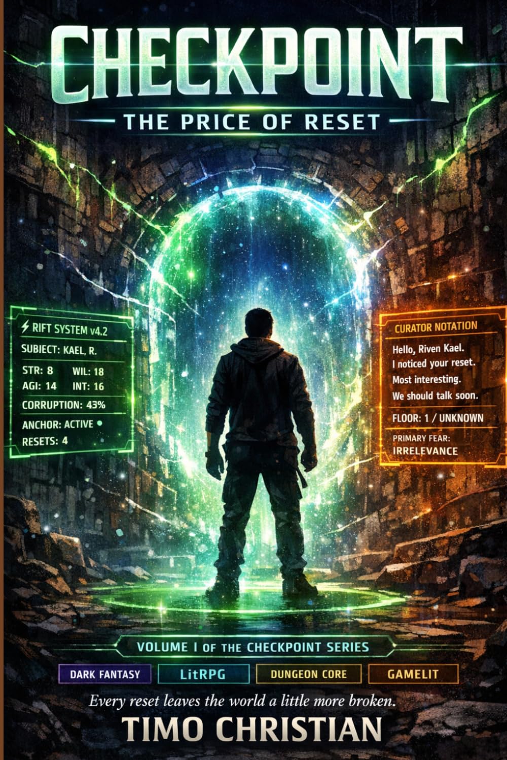 Checkpoint: The Price of Reset: A Dark LitRPG Apocalypse with a Broken Leveling System