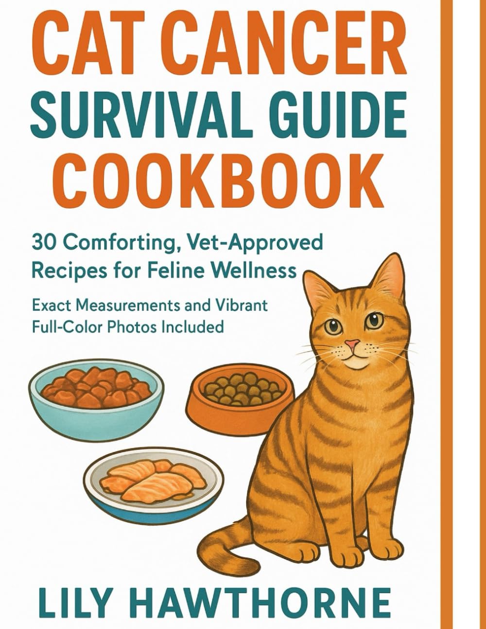 Cat Cancer Survival Guide Cookbook: 30 Comforting, Vet-Approved Recipes for Feline Wellness: Exact Measurements and Vibrant Full-Color Photos Included