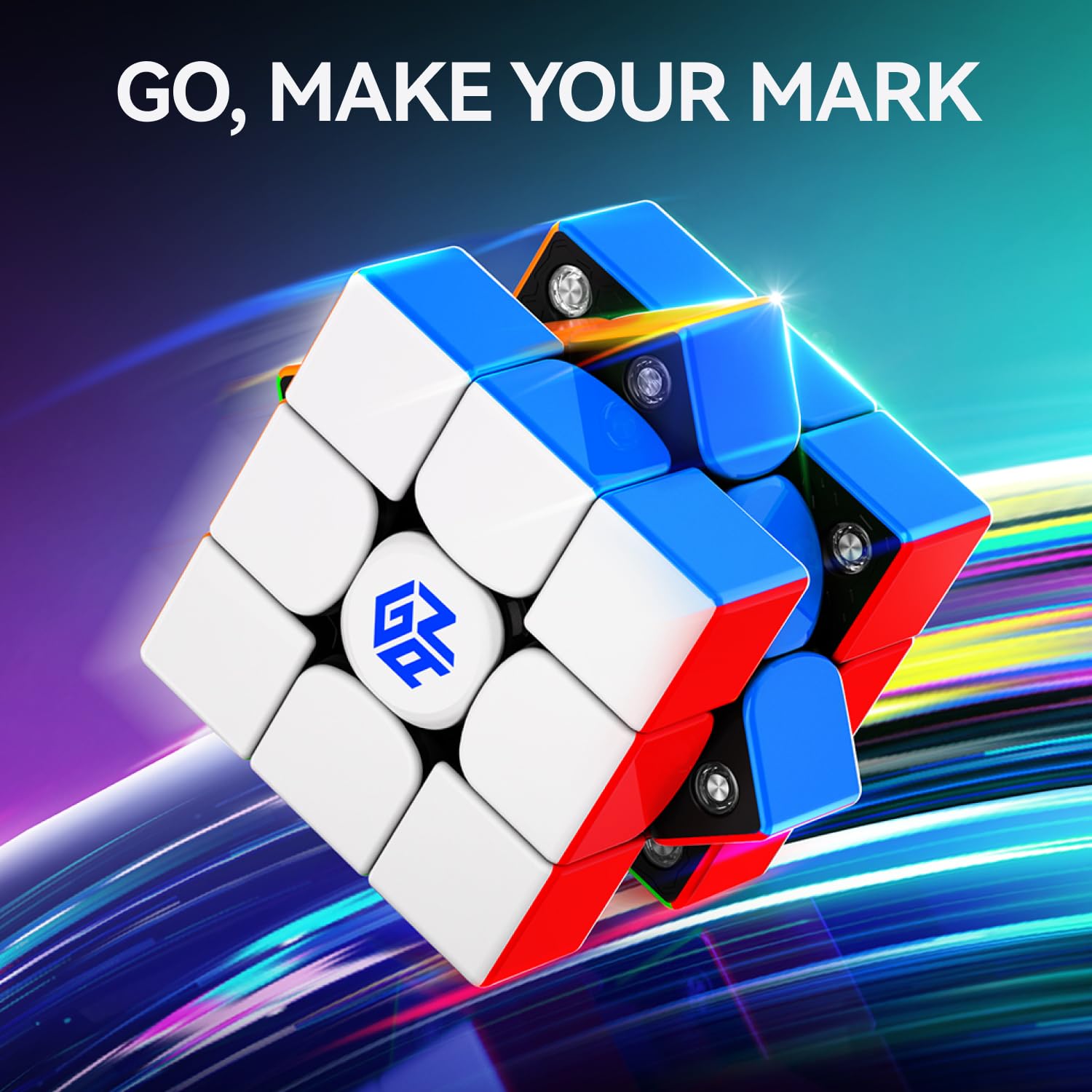 GAN V100 MagLev 3x3 Speed Cube – magnetyczna kostka logiczna, profesjonalna łamigłówka, UV Coating, szybka kostka dla początkujących i zaawansowanych