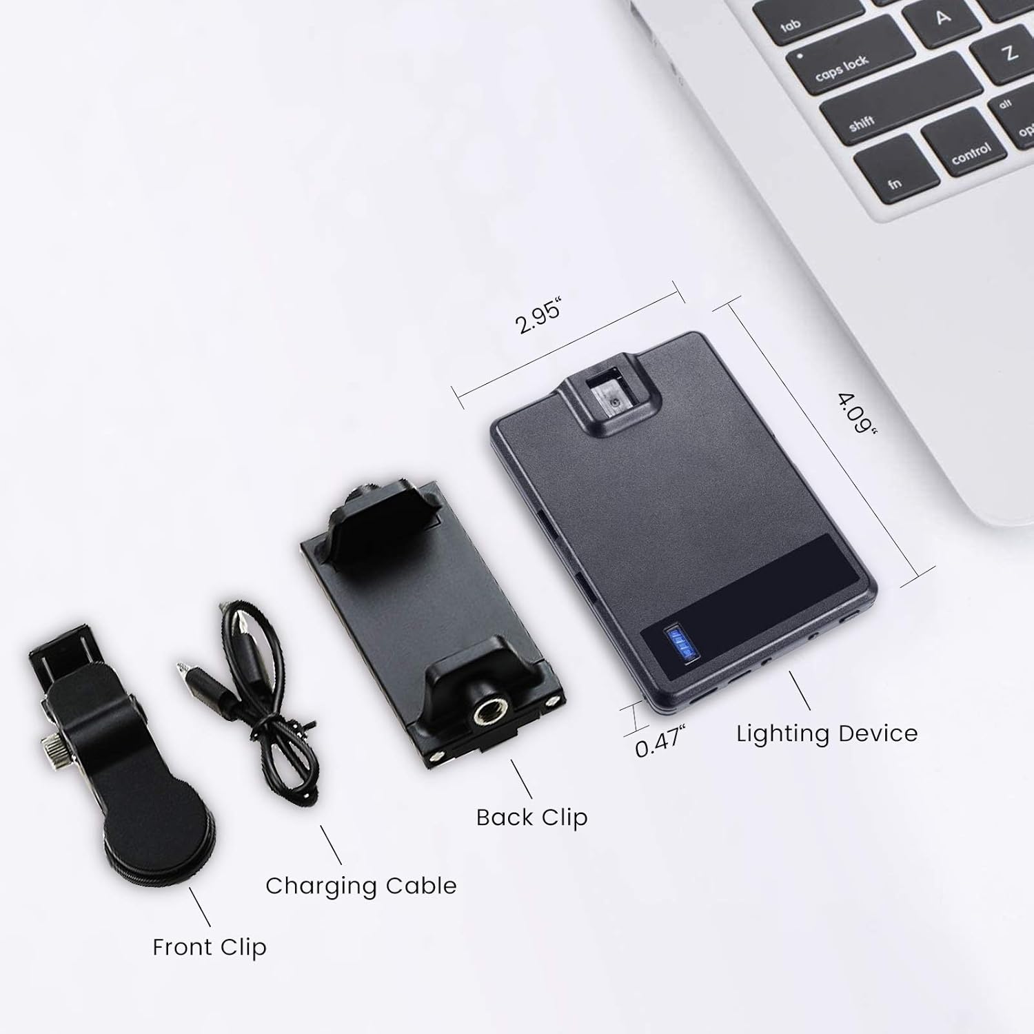 Flаѕh Dеаlѕ - 40% оƒƒ Video Conference Lighting for Computer&MacBook, 60 LED Rechargeable Laptop Webcam Lighting for Video Recording, Zoom Lighting for Computer, Remote Working, Zoom Calls, Self Broadcasting,Live Streaming