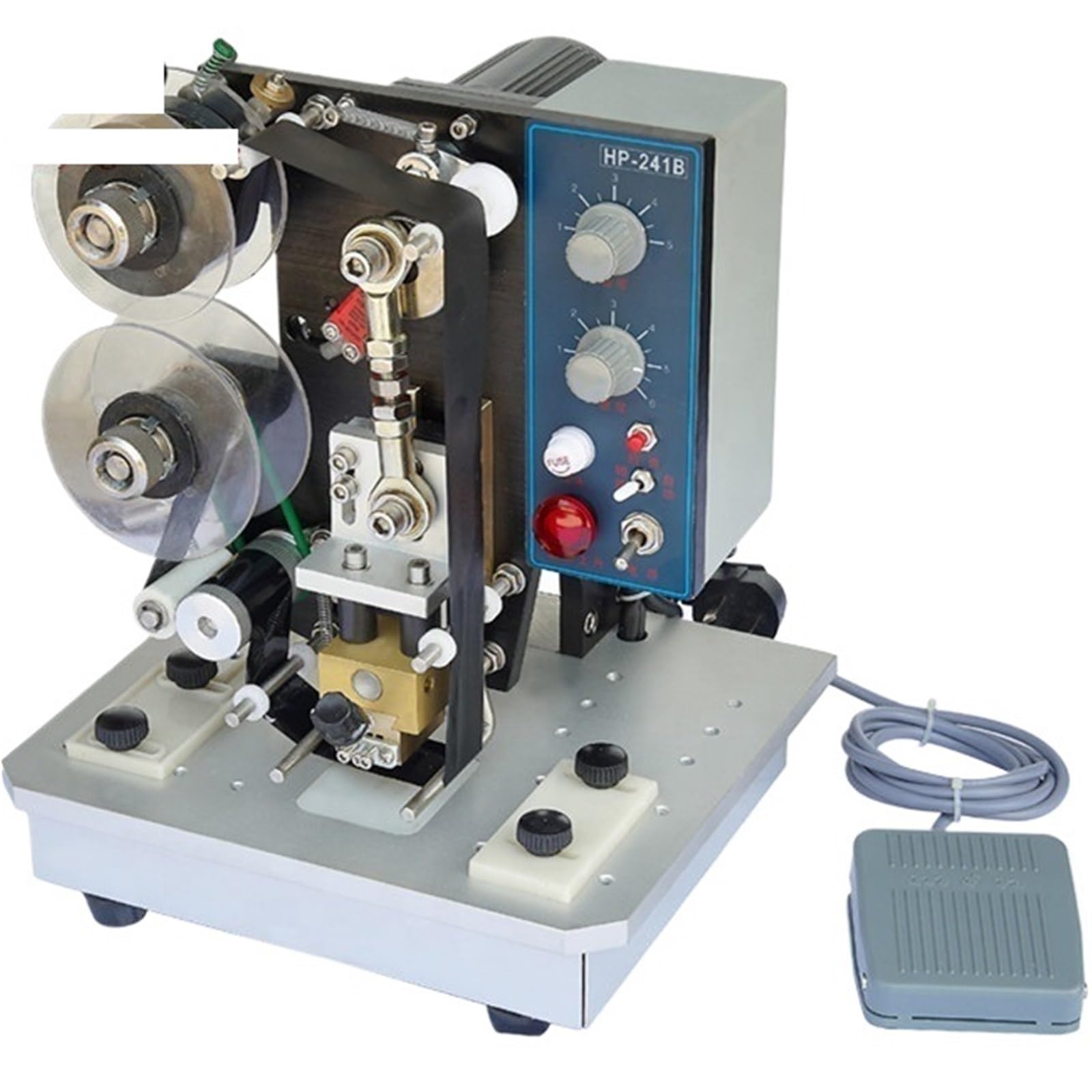 CVFRDD Hot Stamping Machine Kit Packaging Factory Ribbon Embossed Hot Stamp Expiry Date Batch Coding Machine