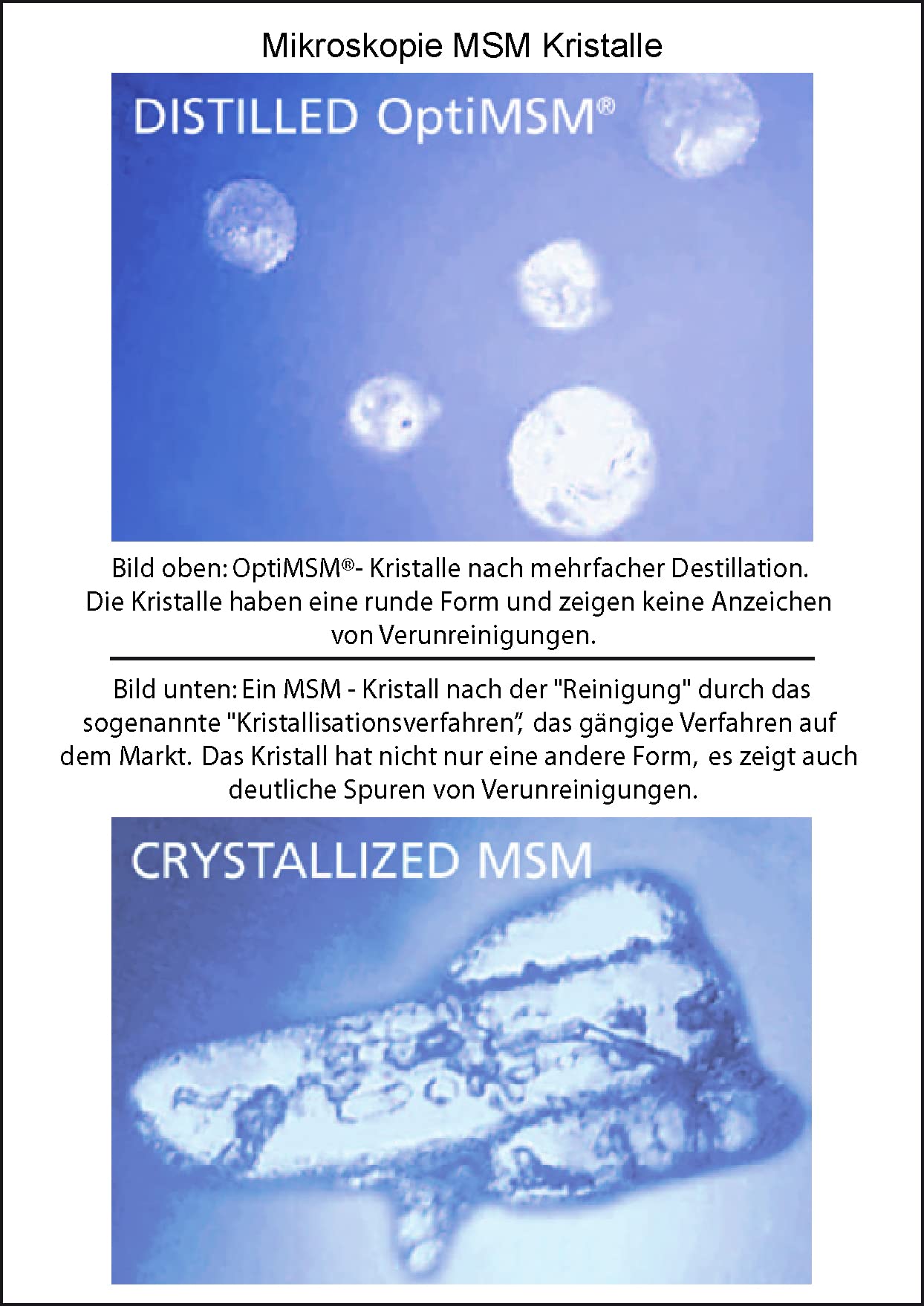 v a n t e r r e - Balchem OptiMSM™* Das reinste, sicherste und qualitativ beständigste MSM der Welt - 1000g Pure OptiMSM®