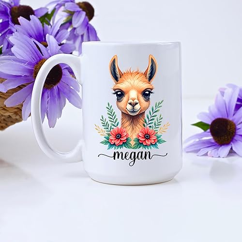 Miniatura 16 de Taza de café personalizada de mariposa para niños, mujeres, tazas personalizadas de animales, taza con nombre personalizado para cumpleaños, Taza