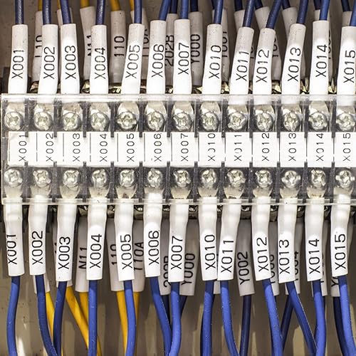 Miniatura 7 de WEEMAY Paquete de 2 cintas termocontraíbles compatibles con Brother HSe-231 HSe231 HS-231 HS231 HS231 Negro sobre Blanco para Ptouch PT-E300