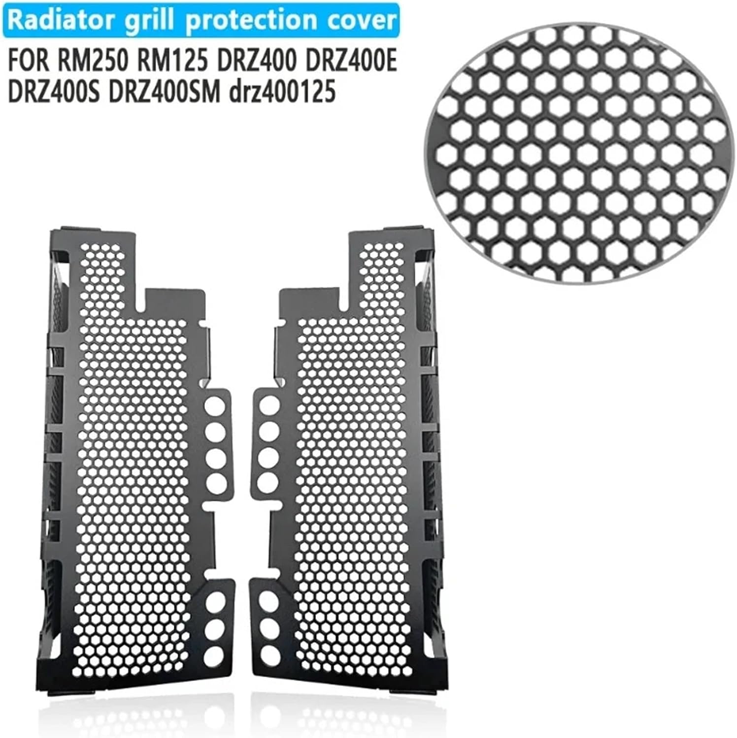 YHFHMLストアです オートバイ部品 ラジエーターグリルガードカバー