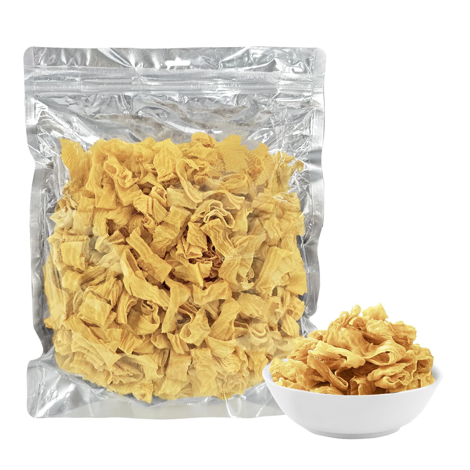 Amazon.com : JTEDZI Dried Tofu Skin Strips, 14.1 Oz (400g) Bean