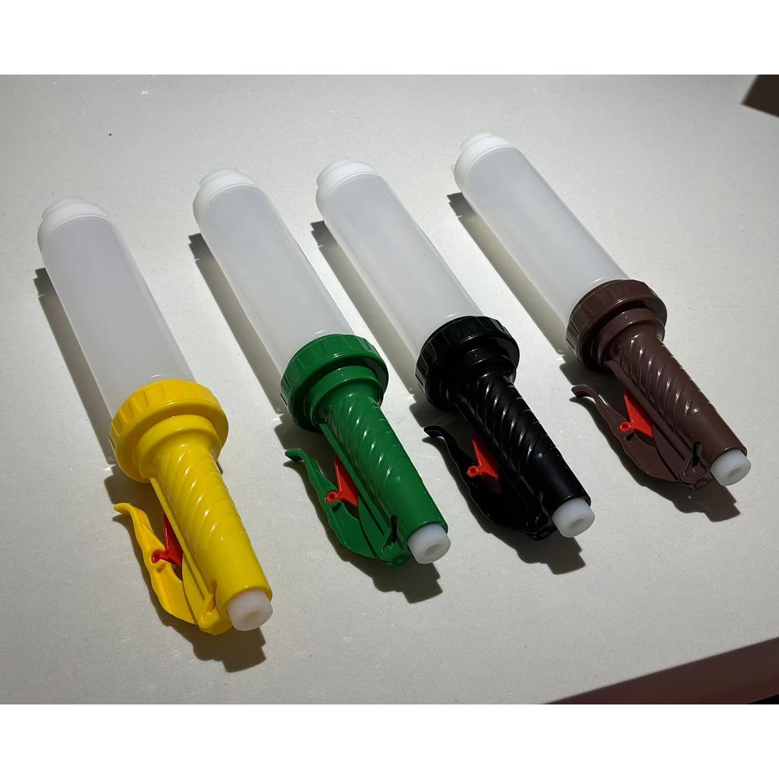 Dispenser per salsa ricaricabile, 480 ml, da appendere, per insalata, condimenti, per ristoranti impegnati
