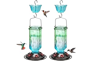 CelticMax Hummingbird Feeder for Outdoor Hanging
