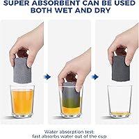 Vista 6 de 6pcs Dusters Replacement Cloth Retractable Gap Dust Cleaner Cloths, Reusable Microfiber Cloth Cover Washable, Under Furniture Duster Refill for Home