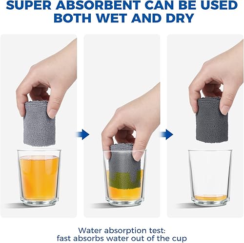 Vista 34 de Plumeros de microfibra para limpieza, plumero extensible con poste de extensión de 110 pulgadas y 2 cabezales flexibles reemplazables, suministros