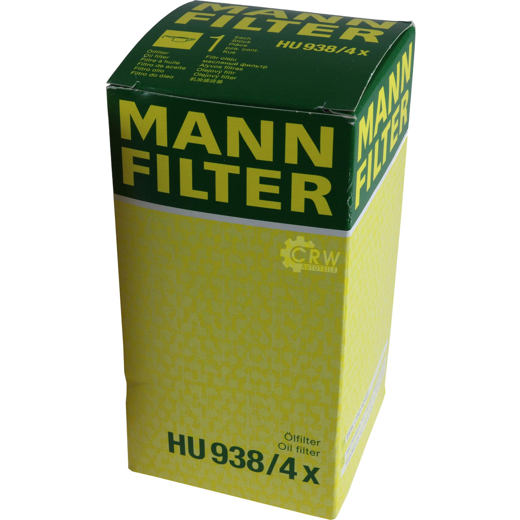 Paquete de inspección Kit de mantenimiento de filtros con filtro de aceite HU 938/4 x, filtro de aire C 26 151, filtro de combustible WK 532, filtro de habitáculo CU 2736-2, tornillo de