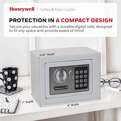 Miniatura 3 de Caja de seguridad de acero de Honeywell, de 0.17 pies cúbicos, 5005W