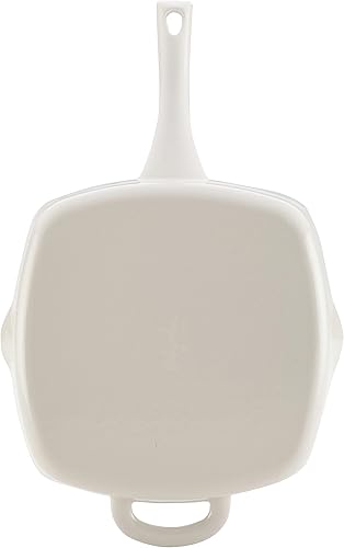 Miniatura 8 de Ayesha Curry - Sartén cuadrada de hierro fundido con boquillas de vertido, pequeña, color verde azulado crepúsculo