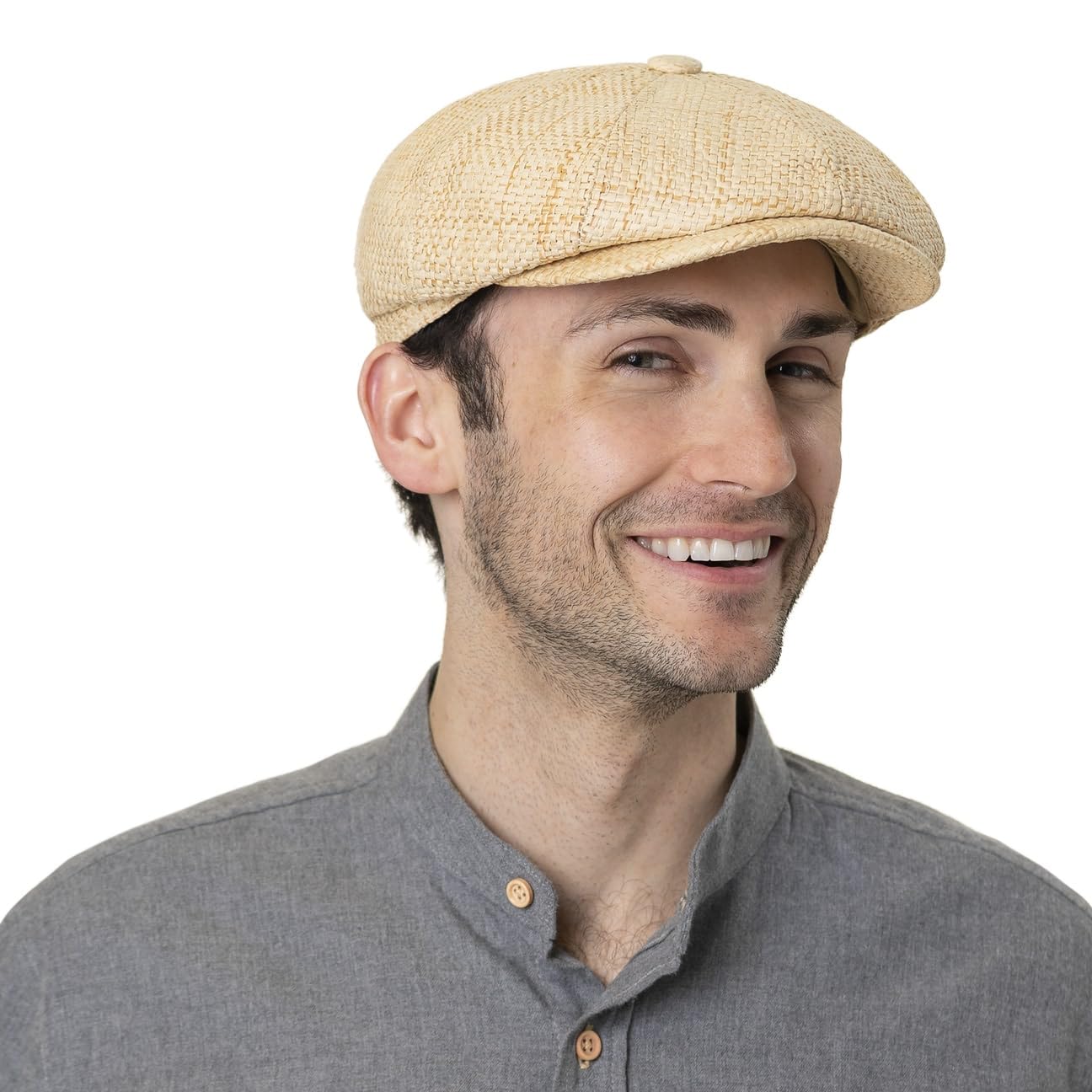 Stetson Hatteras New Toyo Flatcap Schirmmütze UV-Schutz 40 Herren Frühling Sommer