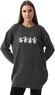 اندورا بلوفر مطرز باكمام طويلة