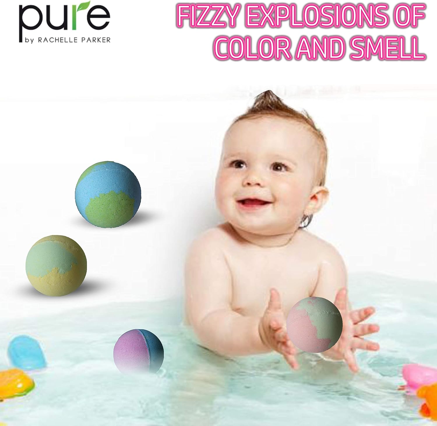 Kids Bath Bombs Gift Set - 12 4.2 oz Surprise Bath Bombs for Kids with Toys Inside! Make Bathtime Fun with Moisturizing Bath Bombs with Surprise Inside!
