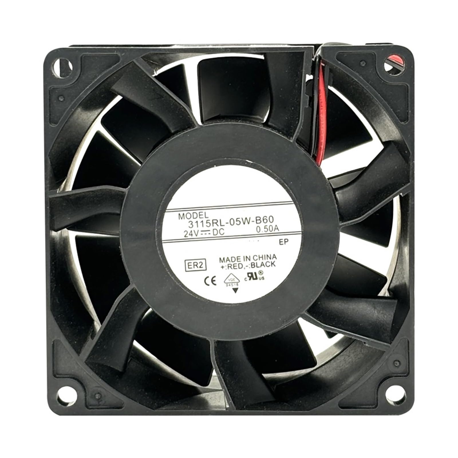 OSHZIKJII 3115RL-05W-B60 24V 0.50A 80 * 80 * 38mm cooling fan