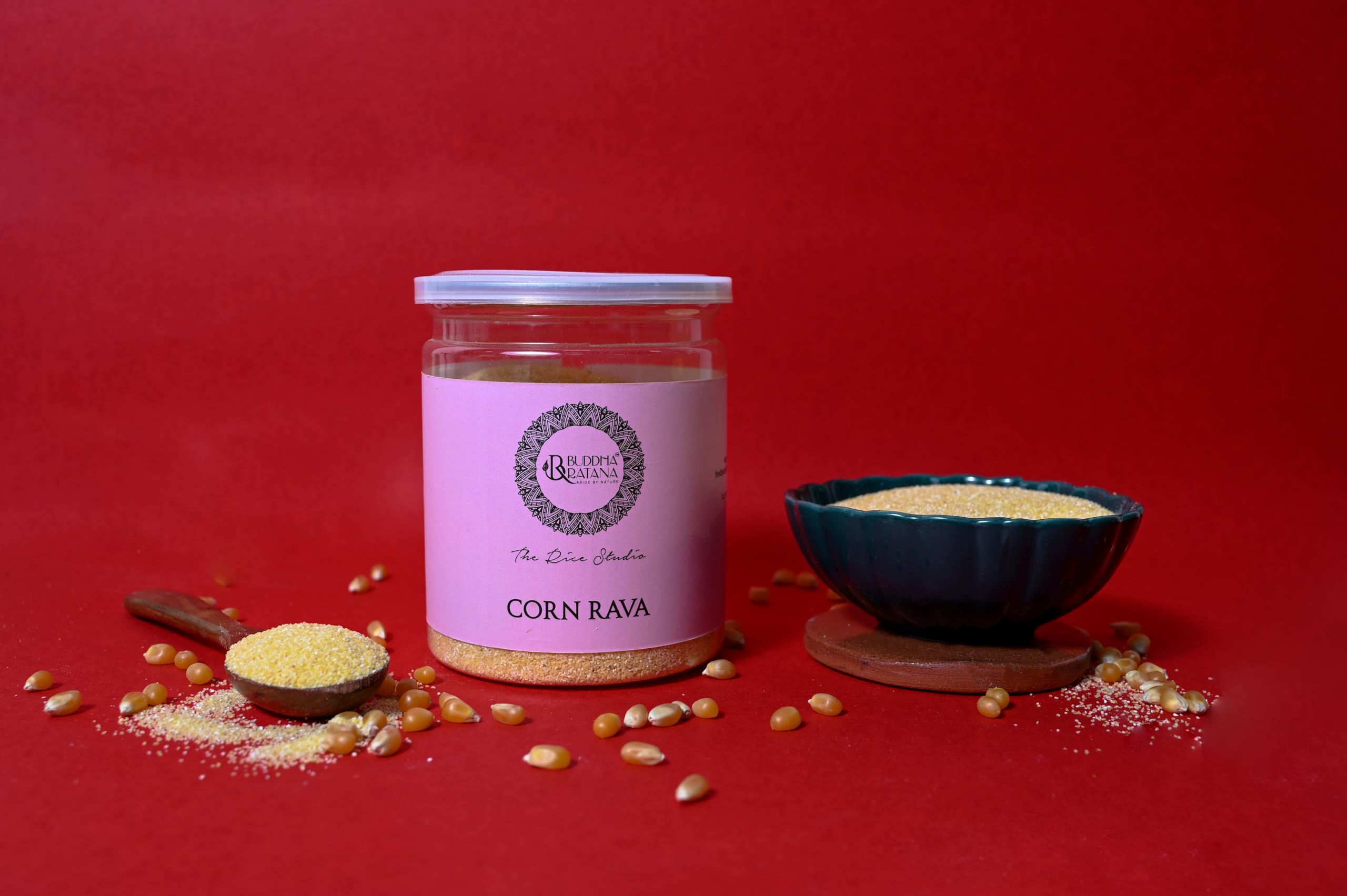 BUDDHA RATANA Corn Rava Suji - 250 gram