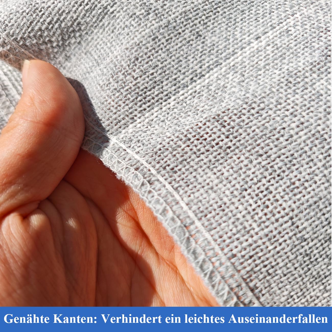 Grauer Polyester-Tufting-Stoff mit Weißem Gitter (220×220CM) | Geeignet für Teppichherstellung, Widersteht Tufting-Druck, Dehnt Sich Gleichmäßig