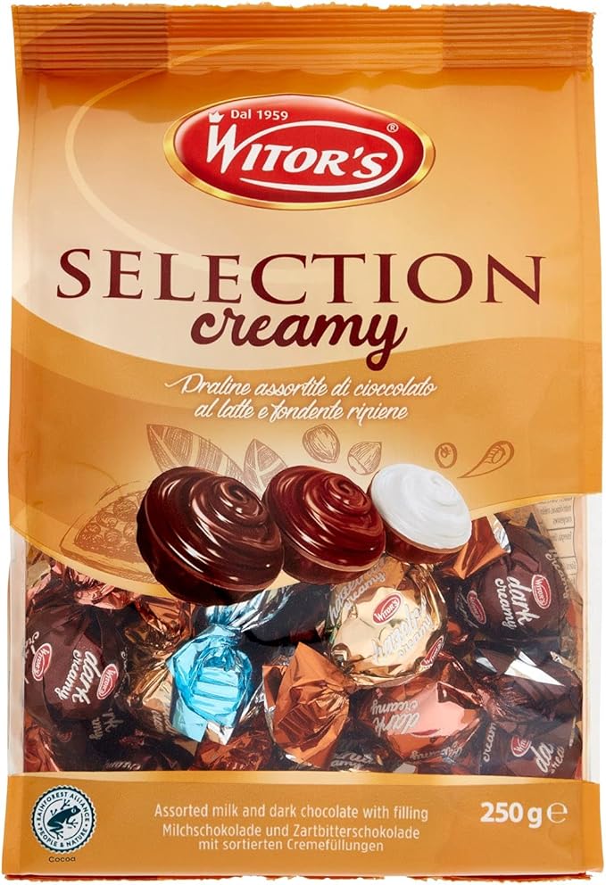 Amazon ウィターズ Witor S セレクションクリーミー 250g 3袋 Witor S ウィターズ チョコレート 通販