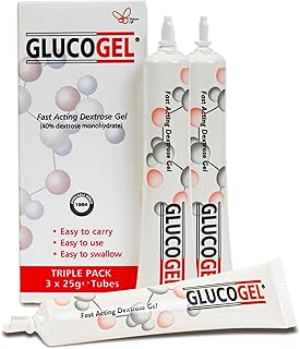 Gluco Gel 25 g Dextrose Gel Tubes - Pack of 3