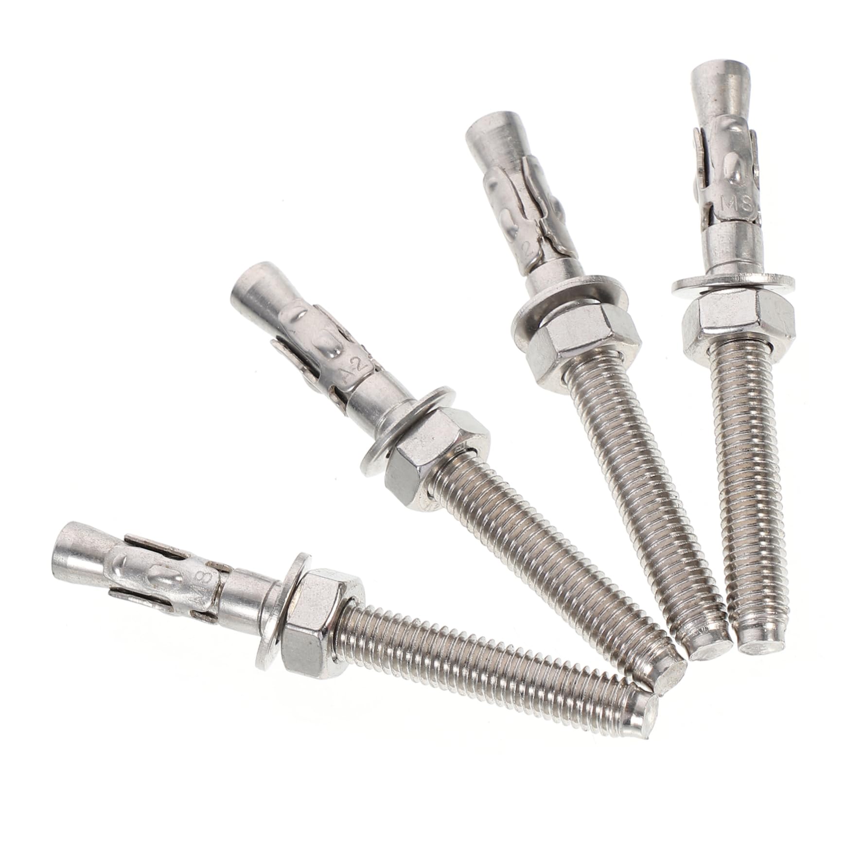 NAMOARLY Expanding Eyebolt 4pcs Wall Screws Storage Holder Bolt Repairing Bolt Universal Use