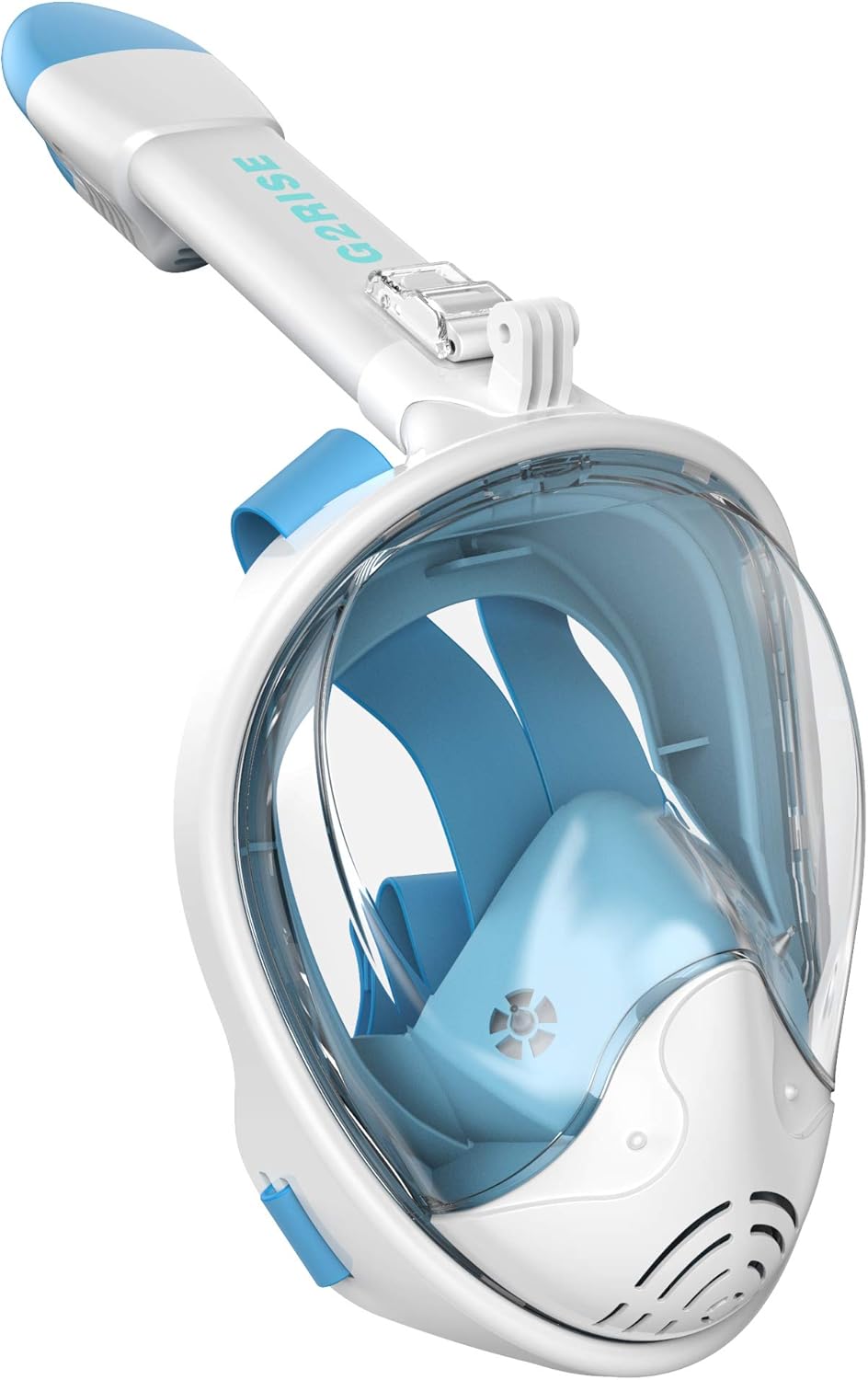 G2RISE SN01 Full Face Snorkel Mask with Detachable Camera Mount, Anti