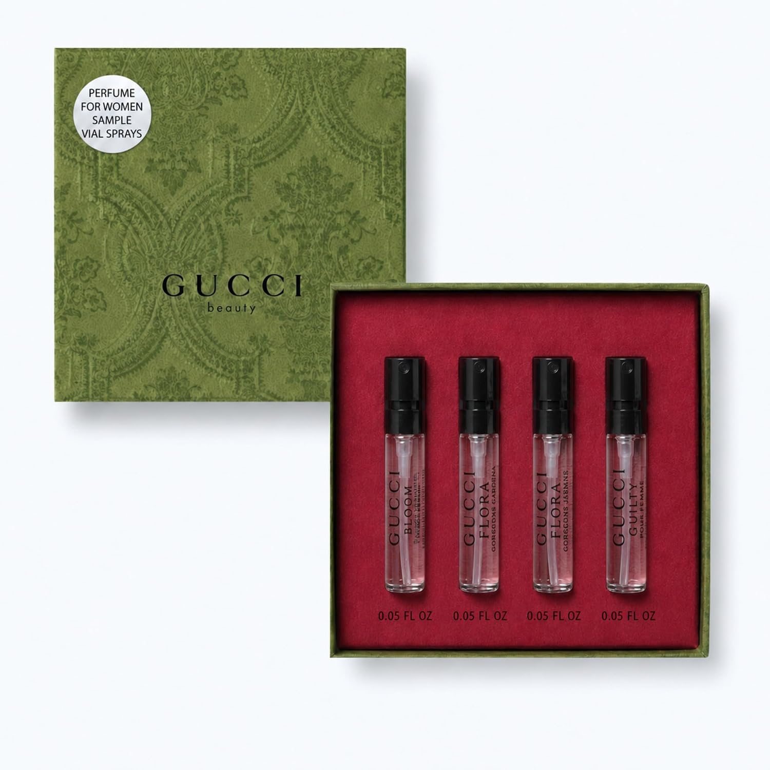 Gucci Mini Perfume Gift Set for Women 4 Piece EDP Travel Collection