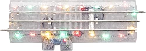 Lionel Indicador O eléctrico FasTrack iluminado, paquete de pista terminal iluminado