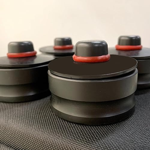 Jack Pad para Tesla 3YXS Lift Jack Pucks para Tesla Quick Floor Jack Stand Gato de elevación de neumáticos de coche Kit de 4 piezas