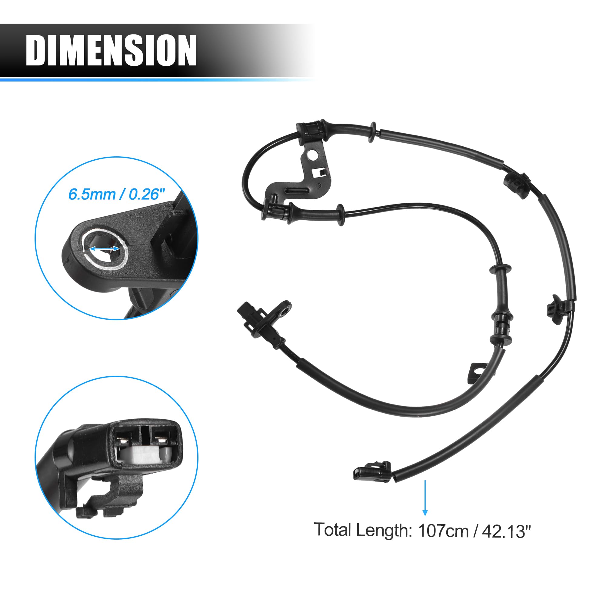 CAPTEUR VITESSE DE Rotation Abs Roue Avant Droit Pour Seat Leon Toledo CAPTEUR VITESSE DE Rotation Abs Roue Avant Droit Pour Seat Leon Toledo
