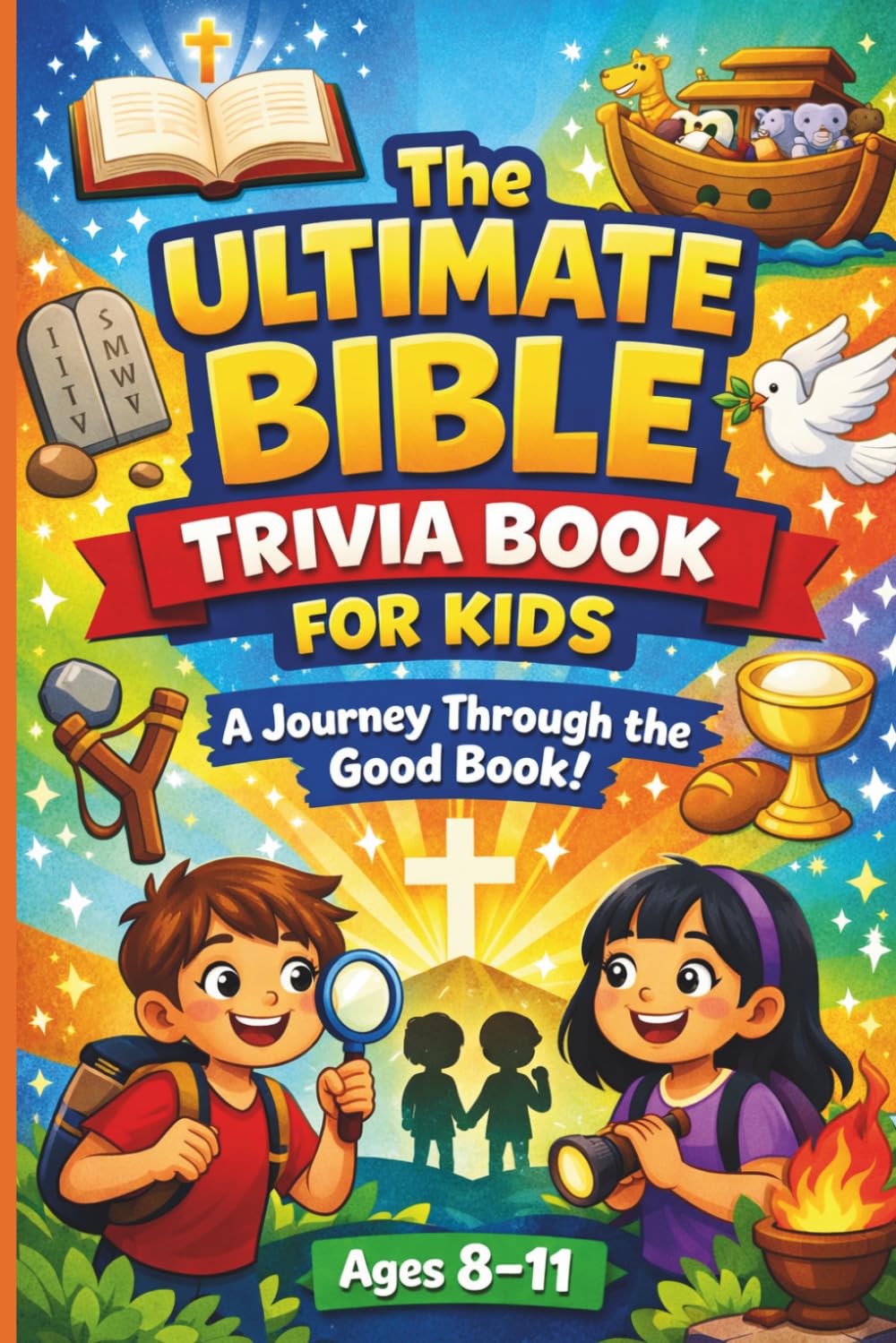The Ultimate Bible Trivia Book for Kids Ages 8-11: Fun Facts, Faith-Building Questions & Amazing Bible Stories!