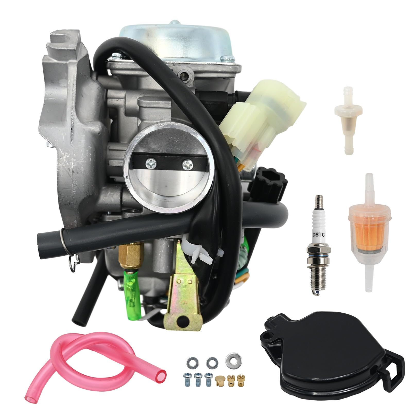 KVF300 Carburetor Replacement for Kawasaki Prairie 300 KVF300A KVF300B 1999-2002, Replace 15003-1534 15003-1437 Carb