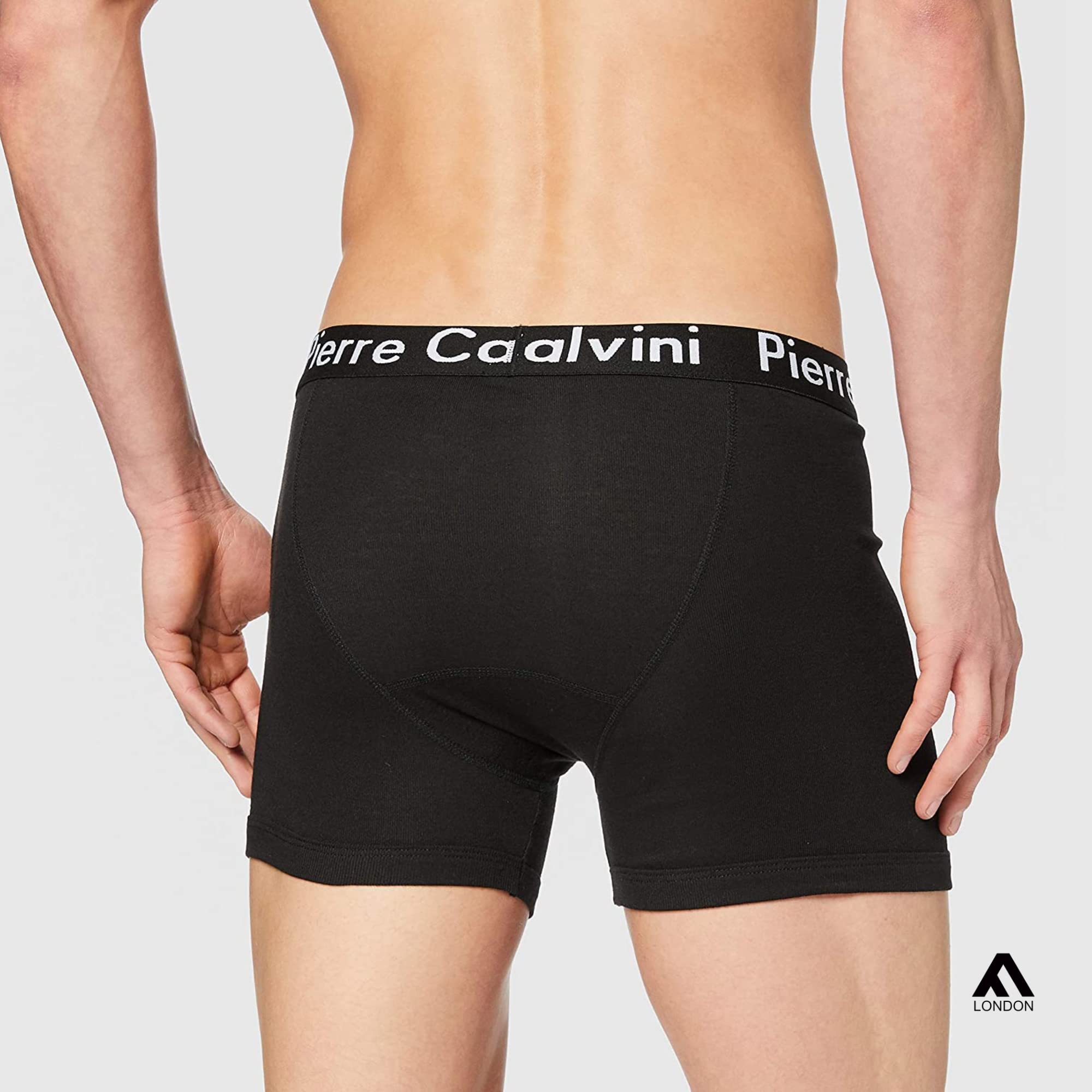 Pierre Calvini (Confezione da 6/12), Boxer da Uomo con Elastico in Vita, Boxer da Uomo con Bottoni e Design Elasticizzato, Biancheria Intima da Uomo Traspirante Adatta per Ogni Occasione